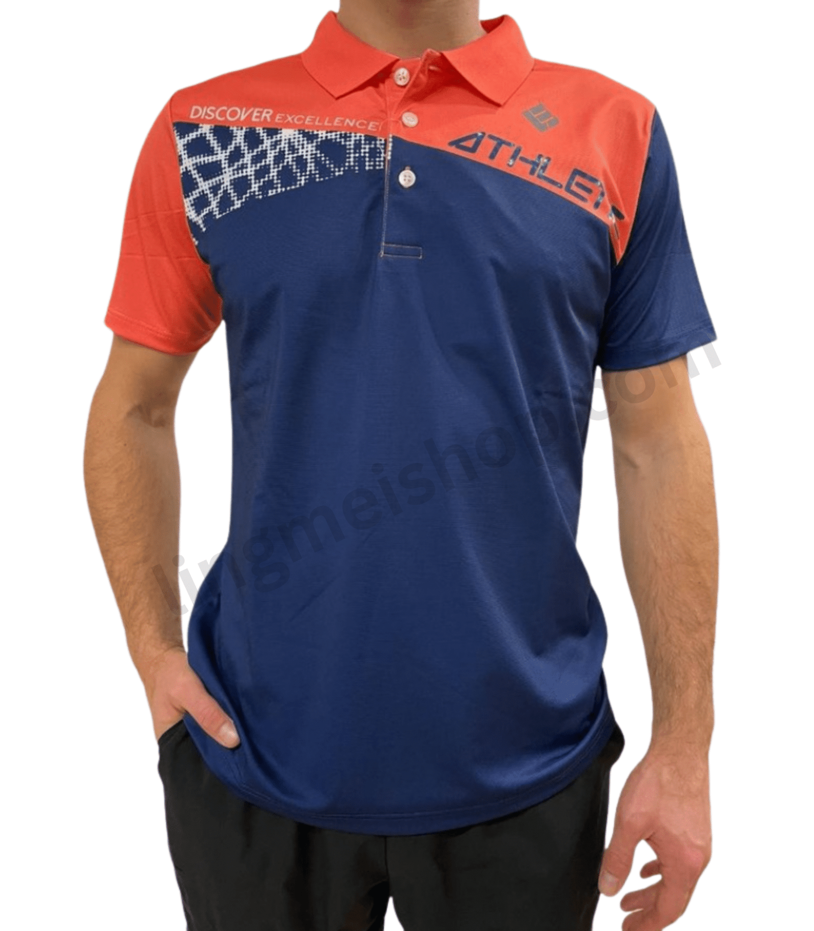 LS2403 navy blue Apparels T-Shirts LS2403 - Image 1